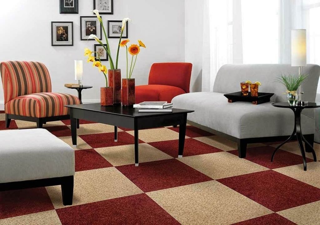 Thảm trải sàn phòng khách giá rẻ đẹp